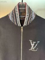 Embroidered Logo Sweater Jacket - Image 4