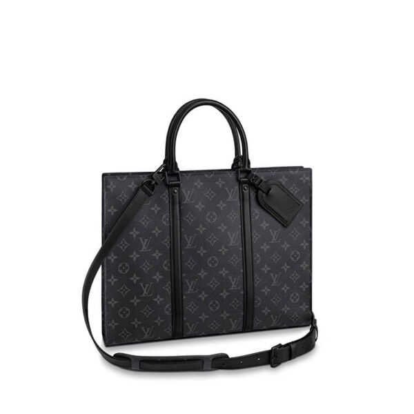 LV Sac Plat Horizontal Zippe - Image 2