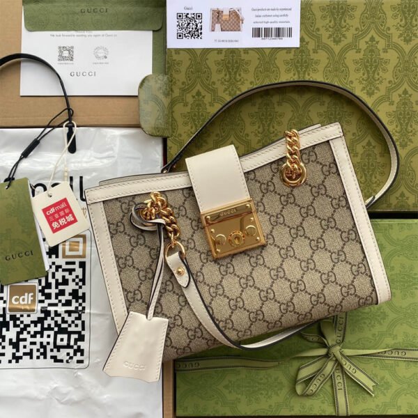 Padlock small GG shoulder bag - Image 3
