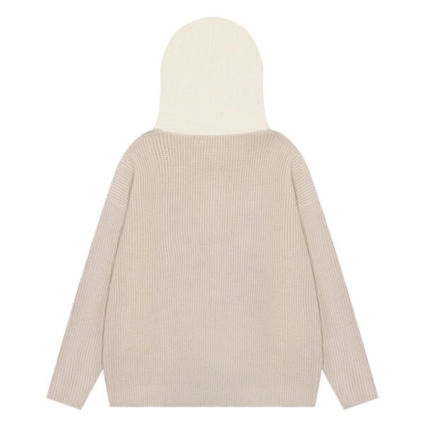 FO G Knitted Sweater Hoodie - Image 4