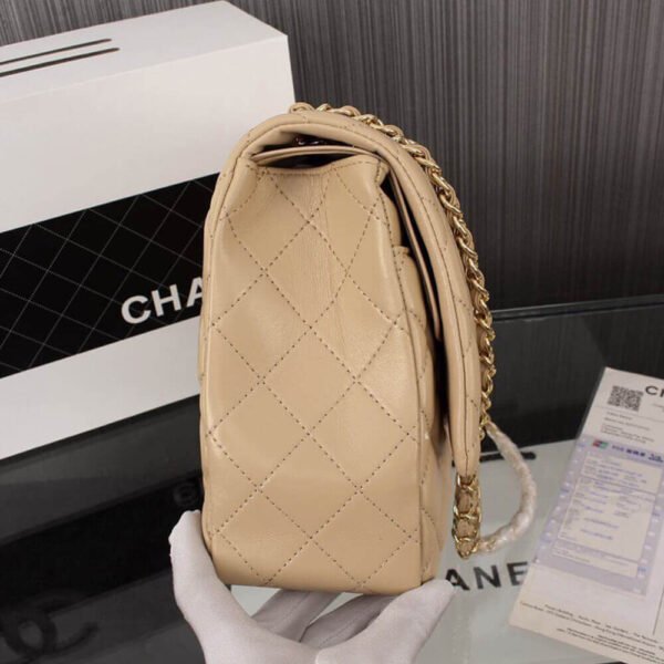 CHANEL Classic Maxi Handbag - Image 7