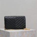 YSL cassandre chain wallet in lambskin - Image 5