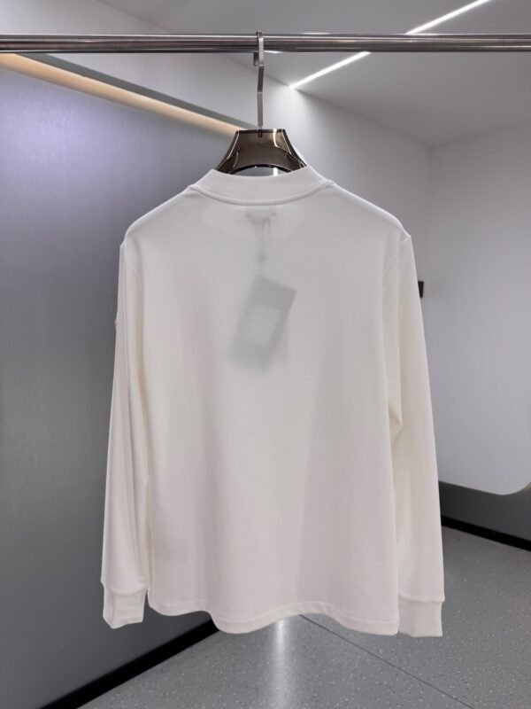 Premium Cotton Mock Neck Tee - Image 3