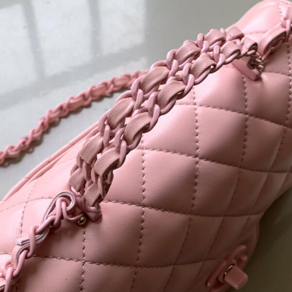 Chanel Mini Flap Bag with Top Handle(HIGH-END GRADE) - Image 7