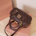 MIUMIU Medium Arcadie matelasse nappa Bag(HIGH-END GRADE) - Image 10