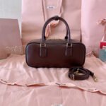 MIUMIU Large Arcadie Leather Bag(HIGH-END GRADE) - Image 8
