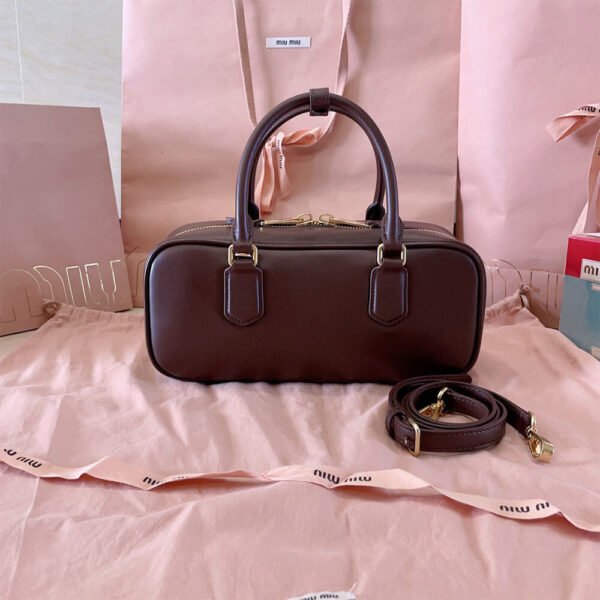 MIUMIU Large Arcadie Leather Bag(HIGH-END GRADE) - Image 5