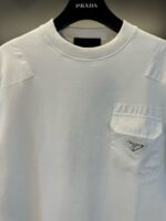 New Classic Metal Triangle Pocket Crewneck Sweatshirt – Modern & Stylish - Image 5