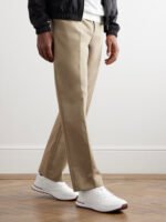 Weekend Walk Leather-Trimmed Mesh Sneakers - Image 6