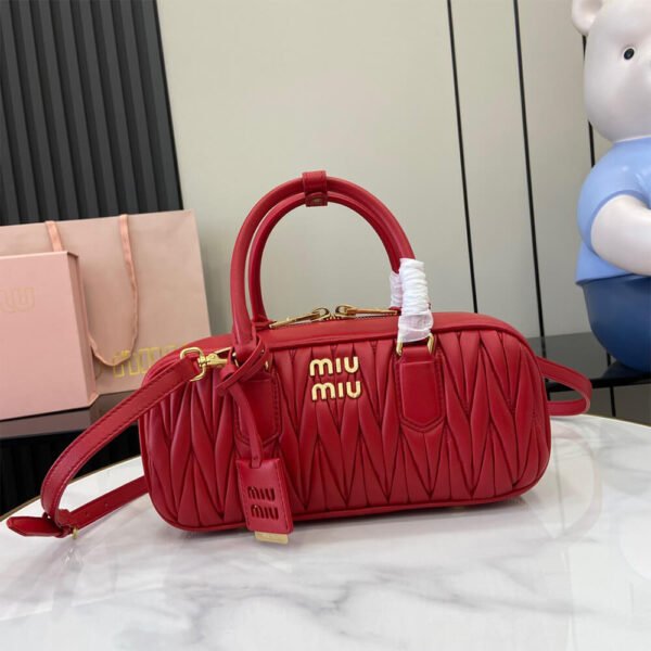 MIUMIU Large Arcadie matelasse nappa Bag(HIGH-END GRADE) - Image 3