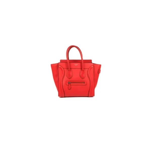 CELINE MICRO LUGGAGE HANDBAG IN CALFSKIN - Image 2