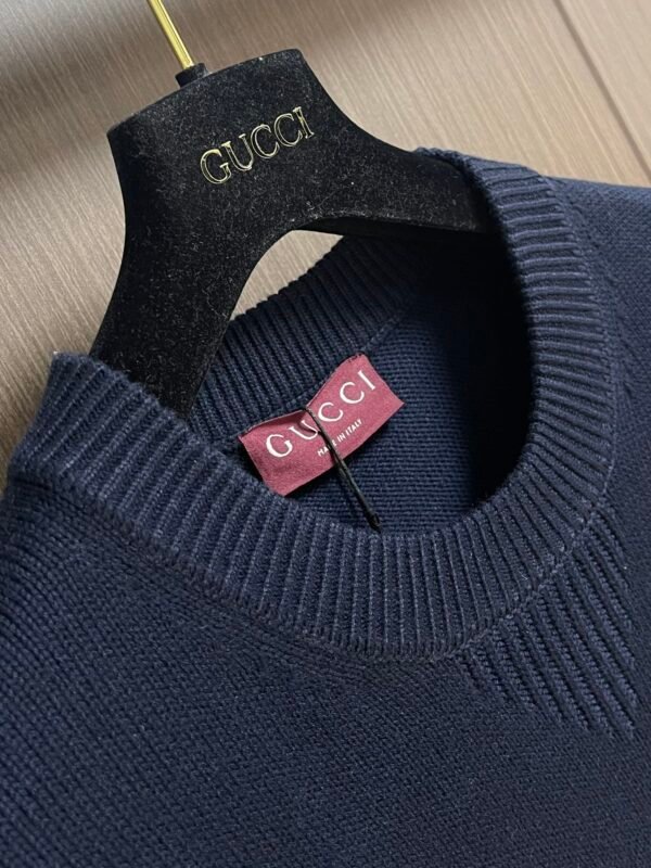Jacquard Wool Knit Sweater – Fall/Winter Collection - Image 6