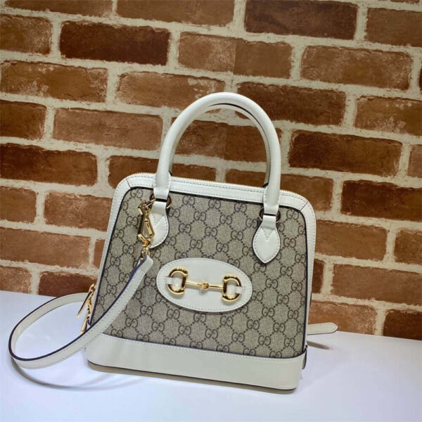 Gucci Horsebit 1955 Small Top Handle Bag - Image 3