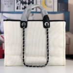 CHANEL Deauville Large Tote - Image 8