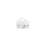 Chanel Mini Flap Bag with Top Handle(HIGH-END GRADE) - Image 3
