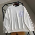 2025 Autumn/Winter New Classic Iron Logo Pocket Crewneck Sweatshirt – High-End Quality & Timeless Design - Image 3