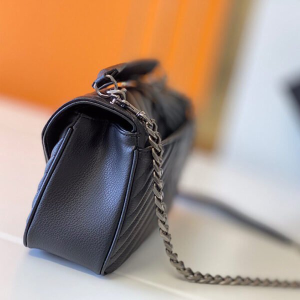 Saint Laurent College quilted-leather satchel bag - Image 4