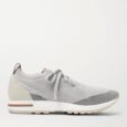 360 Flexy Walk Leather-Trimmed Knitted Wool Sneakers