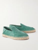 Seaside Walk Collapsible-Heel Suede Espadrilles - Image 8