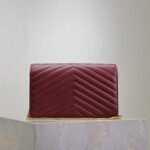 YSL cassandre chain wallet in lambskin - Image 5