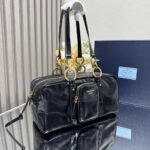 Prada Dangle medium leather top-handle bag(HIGH-END GRADE) - Image 7