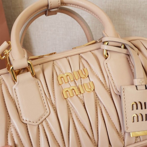 MIUMIU Medium Arcadie matelasse nappa Bag(HIGH-END GRADE) - Image 7
