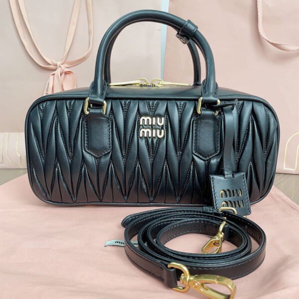 MIUMIU Large Arcadie matelasse nappa Bag(HIGH-END GRADE) - Image 3