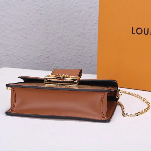 LV Dauphine Chain Wallet - Image 6
