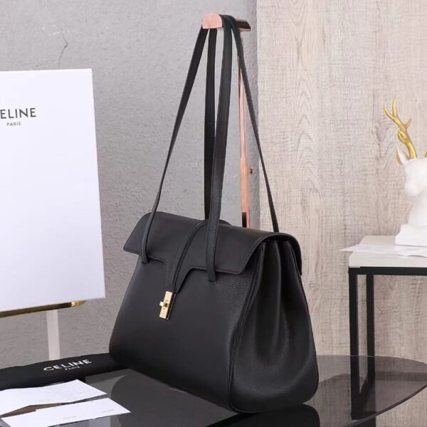 Medium SOFT 16 bag in soft grained cowhide - Image 4
