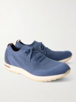 360 Flexy Leather-Trimmed Knitted Wish® Wool Sneakers - Image 7