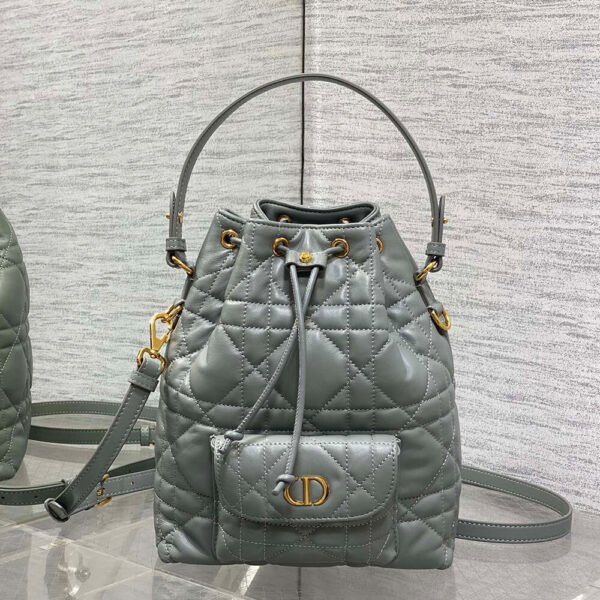 Small Dior Caro Bucket Bag(HIGH-END GRADE) - Image 3