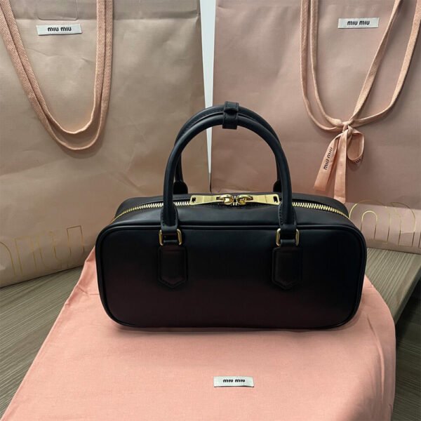 MIUMIU Large Arcadie Leather Bag(HIGH-END GRADE) - Image 5