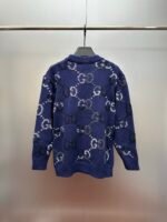 Gradient Wool Knit Cardigan – Early Fall 2025 Collection - Image 3