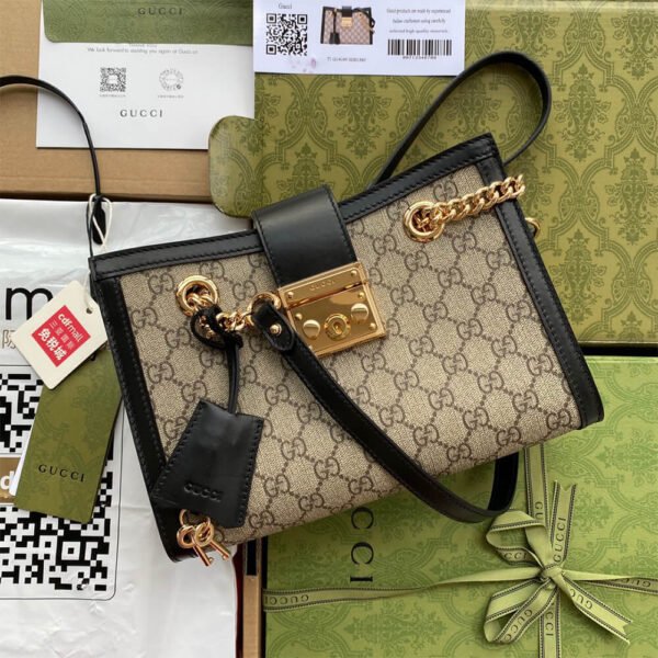 Padlock small GG shoulder bag - Image 3