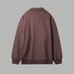 Men’s & Women’s Luxury Sweatshirt with Triangular Patch Design - Image 3
