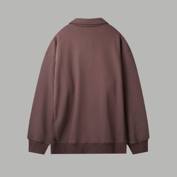 Men’s & Women’s Luxury Sweatshirt with Triangular Patch Design - Image 3