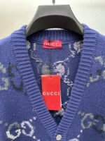 Gradient Wool Knit Cardigan – Early Fall 2025 Collection - Image 4