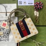 GG Sylvie Bee Star mini leather bag - Image 7