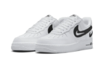07 FM Cut Out Swoosh White Black - Image 3