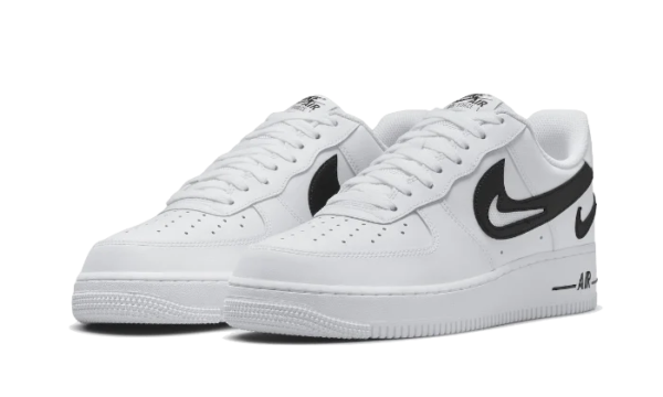 07 FM Cut Out Swoosh White Black - Image 3