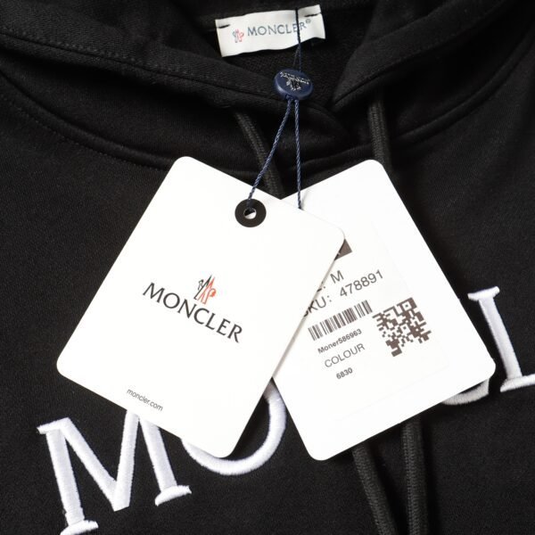 Moncler Embroidered Hoodie - Image 5