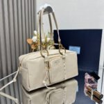Prada Dangle medium leather top-handle bag(HIGH-END GRADE) - Image 7