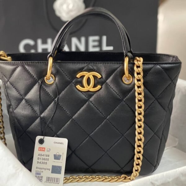CHANEL SHOPPING BAG - Image 4
