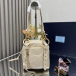 Prada Dangle leather top-handle mini-bag(HIGH-END GRADE) - Image 3