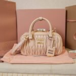 MIUMIU Medium Arcadie matelasse nappa Bag(HIGH-END GRADE) - Image 6