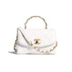 CHANEL Mini Flap Bag with Top Handle - Image 2