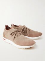 360 Flexy Leather-Trimmed Knitted Wish® Wool Sneakers - Image 7