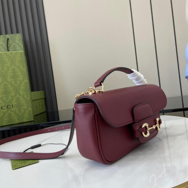 Gucci Horsebit 1955 Soft small top handle bag - Image 4