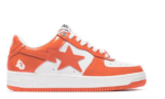 Patent Leather Orange White - Image 6