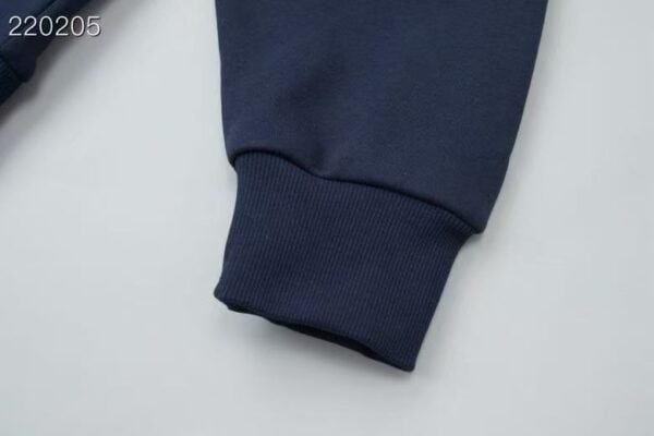 Pearl Drawstring Zip-Up Hoodie - Image 7